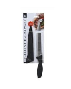 Boning knife, stainless steel, black, 20 cm