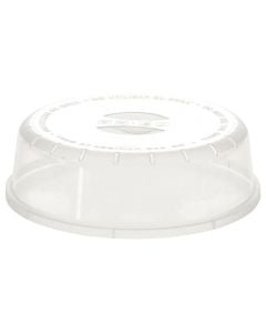 Microware lid, polystyrene, transparent, Dia. 24 x H 7 cm