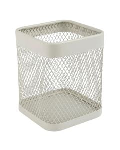 Mbajtëse lugë/pirunj Mayaj, çelik, bezhë, 13x13x16.5 cm