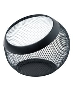 Mbajtëse ëmbëlsirash Mayaj, çelik, e zezë, Dia. 24 x H 21 cm