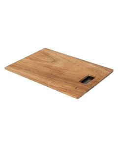 Harmony kitchen scales, acacia wood, brown, 21.5x15x2 cm