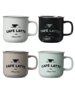 Filxhan Enamel Bistrot, qeramike, ngjyra të ndryshme, 40 cl / 12.8x9.7x9.2 cm