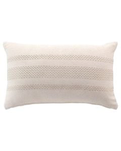 Doreline decorative pillow, cotton, beige, 30x50 cm