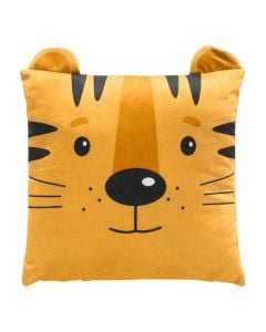Tigry pillow for children, polyester, yellow, 40x40 cm