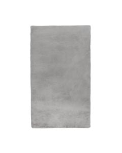 Soft Touch rug, 100% polyester, light grey, 80x150 cm