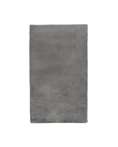 Soft Touch rug, 100% polyester, grey, 80x150 cm