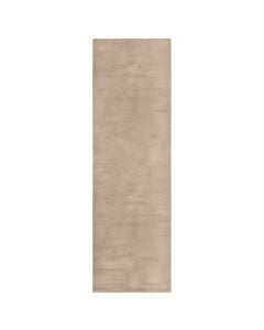 Soft Touch rug, 100% polyester, light brown, 80x300 cm