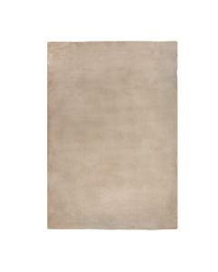 Soft Touch carpet, 100% polyester, light brown, 133x190 cm
