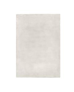 Soft Touch carpet, 100% polyester, white, 133x190 cm