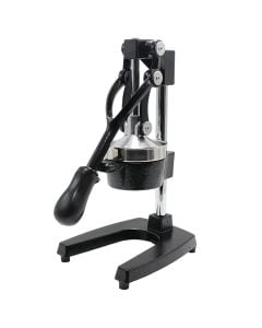 Pomergranate and fruits manual juicer, cast iron/stainless steel, black/silver, 22x17.5x39.5 cm