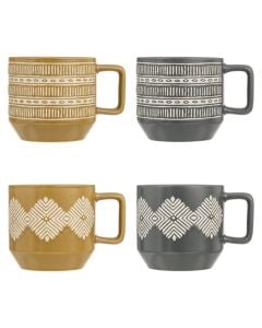 Filxhan Inuit, qeramike, ngjyra të ndryshme, 38 cl / 9.2x9.2x8.9 cm