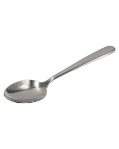 Moka spoon Brigitte, stainless steel, silver color, 10.3 cm