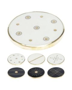 Nënshtresë për gota, MDF, ngjyra të ndryshme, Dia. 10 x H 0.7 cm