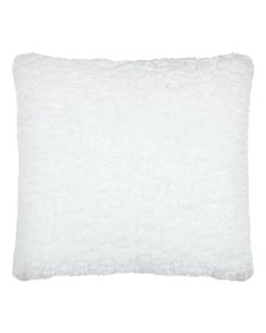 Dudley decorative cushion, 100% polyester, white, 50x50 cm