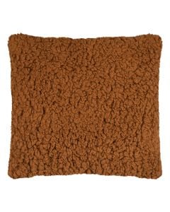 Dudley decorative cushion, 100% polyester, rust brown, 50x50 cm