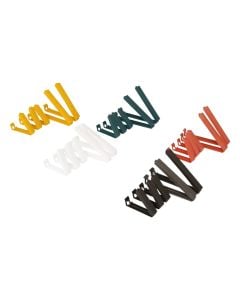 Kapëse për qese hermtike, 25 copë, plastike,6x10.7 cm