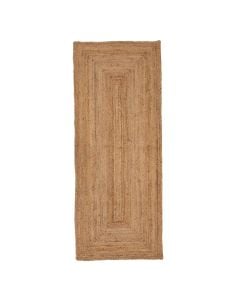 Rrugicë Natura, jute, bezhë, 80x200 cm