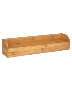 Organizues kuzhine magnetik, bambu, kafe, 44x9.5x9.5 cm