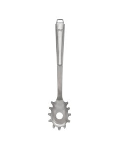 Pasta spoon serving, stainless steel, silver color, 7.3x5x33.5 cm