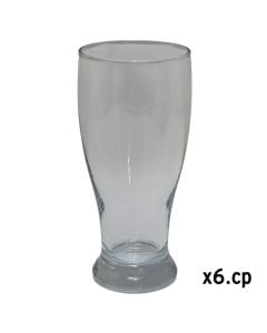 Gotë birre Brotto (PK 6), qelq, transparente, 565 cc / Dia. 8.1 x H 17.8 cm