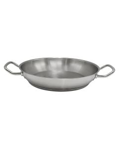 Pan with two handles Agnelli, stainless steel, silver color, Dia. 28 x H 5 cm