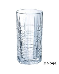 Gotë lëngjesh Brixton (PK6), qelq, transparente, 300 ml / Dia. 7 x H 13 cm