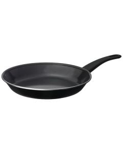 Roma Alu-Cook frying pan with induction base, aluminium, black, Dia. 28 x H 4.8 cm