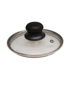 Kapak për tenxhere me nje dorezë Roma Alu-Cook, qelq, transparente, Dia. 14 cm