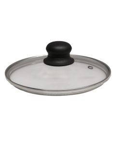 Kapak për tenxhere me nje dorezë Roma Alu-Cook, qelq, transparente, Dia. 18 cm