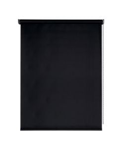 Grilë rollon kundradielli NIGHT, 100% poliestër, e zezë, 100x180 cm