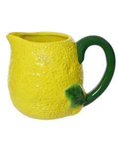 Kanë uji/lëngje Lemon, dolomit, e verdhë/jeshile, 14x20x15 cm