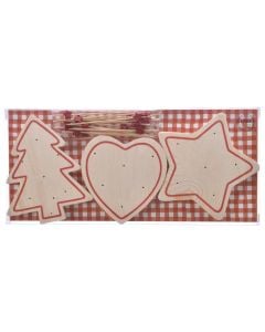 Dekorues ambienti, dru pishe