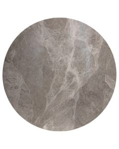 Table top, ceramic, shades of gray, D60xH1.2 cm