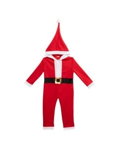 Santa costume for children, red, universal size