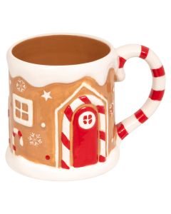 Filxhan caji, motive Christmas, gingerbread, L. 10,5 x P. 10,4 x H. 15 cm