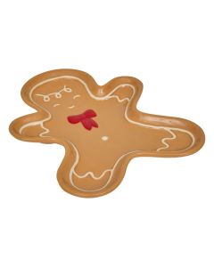 Pjate dekorative, Christmas, Gingerbread, L. 25,5 x P. 20,5 x H. 2,5 cm
