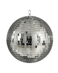 Sfere dekoruese, Mirror, silver, D25 cm