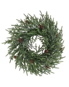 Christmas decorative wreath, Wreath, 40x40x9 cm
