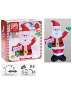 Santa Claus with air and LED lighting, consumption 7.2W, H2.1 m