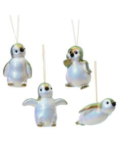 Objekt dekorues me varje, Pinguin, L.5cm x W.4.4cm x H.8.6cm