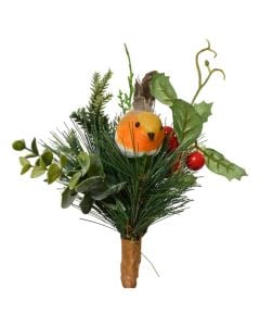 Dege dekorative Christmas, pishe me berry, L.13cm x W.15cm x H.17cm