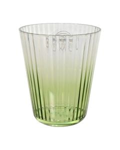 Gotë uji Tina, plastike, jeshile/transparente, Dia. 8.5x H 10 cm