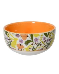 Fleur bowl, porcelain, multicolored, Dia. 15.5 x H 7 cm