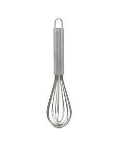 Whisk, stainless steel, silver color, 25 cm