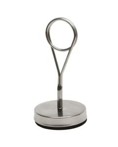 Bill holder, stainless steel, silver color, 10 cm