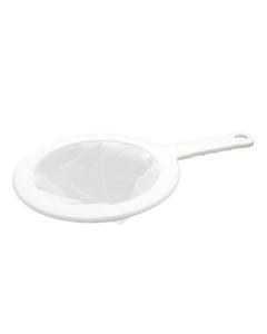Cloth strainer, plastic, white, Dia. 14.5 x H 23.5 cm