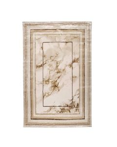 Lowa carpet, polyester, cream/tile, 160x230 cm