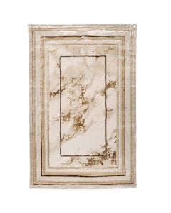 Lowa carpet, polyester, cream/tile, 200x300 cm