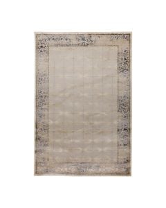 Tapet Lisa, 100% poliestër, gri/blu, 133x190 cm