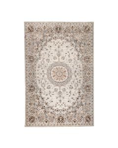 Meredith carpet, shrink polyester, heatset, cream/gold, 160x230 cm